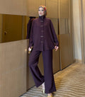 The Luxe Gold Button Modest Set